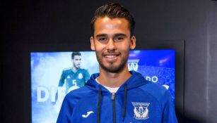 Diego Reyes, en su presentación con Leganés