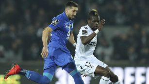 Héctor Herrera en acción durante un encuentro ante el Guimaraes