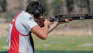 Jorge Orozco, durante una competencia