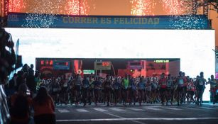 Momento de la salida en el Medio Maratón Electrolit de Guadalajara 