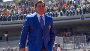 Miguel Herrera, durante el juego entre Pumas y América del C2019