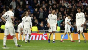 Real Madrid tras caer ante el Ajax en Octavos de Final de Champions