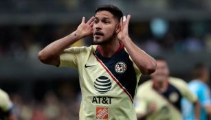 Bruno Valdez celebra anotación contra Chivas