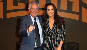 Kate del Castillo posa con Campbell McLaren