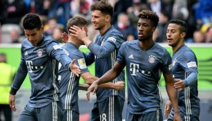 Bayern festeja victoria sobre el Fortuna Düsseldorf