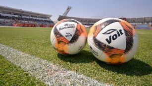 Balones de la Liga MX, previo a un cotejo