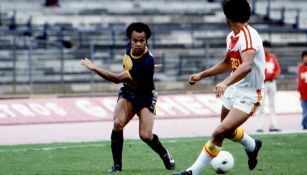 'La Cobra' Muñante durante un partido con Pumas 