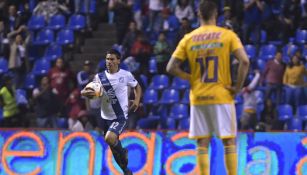 Alustiza festeja anotación contra Tigres