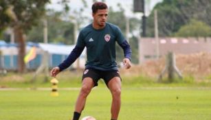 Matheo Zoch, durante un entrenamiento 