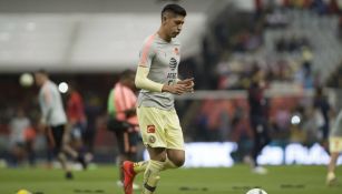 Edson Álvarez previo a un juego con el América