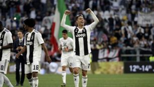 Cristiano festeja victoria de Juventus