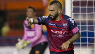 Giancarlo Maldonado durante un partido del Atlante