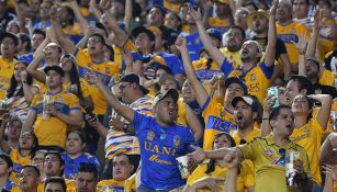 Afición de Tigres en un partido