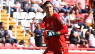 Hugo González, en un juego con Necaxa en el C2019