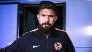 Oribe Peralta previo a un partido ante Pumas