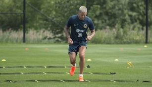 Ménez, durante entrenamiento por separado