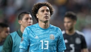 Guillermo Ochoa tras un encuentro ante Canadá 