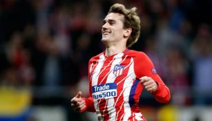 Griezmann durante un partido con el Atlético de Madrid 