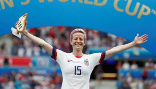 Megan Rapinoe recibe la Bota de Oro de Francia 2019