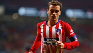 Antoine Griezmann en lamento durante un partido