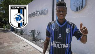 Clifford Aboagye, es presentado con Gallos