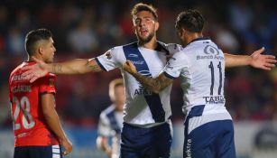 Lucas Cavallini celebra gol de la victoria contra Veracruz