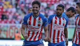 Briseño, en festejo de gol ante Tigres