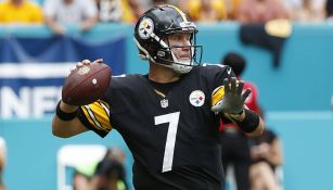 Ben Roethlisberger durante un juego con Pittsburgh