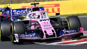 Checo Pérez en el Gran Premio de Hungría