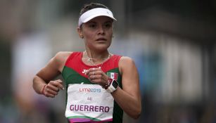 Ilse Guerrero durante la competencia en Juegos Panamericanos