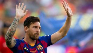 Messi, tras un partido del Barcelona