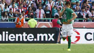 JJ Macías festeja anotación frente al Rebaño