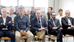 Javier Aguirre durante el juicio por posible amaño de partidos en España