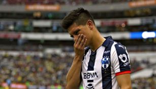 Jonathan González, en lamento durante un partido