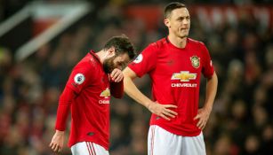 Mata y Matic lamentan la derrota del Manchester United