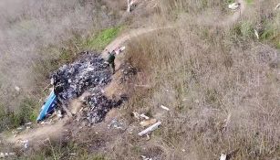 VIDEO: Los restos del helicóptero de Kobe Bryant