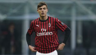 El hijo de Paolo Maldini en un partido con el Milan