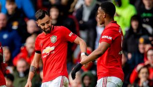 Bruno Fernandes debutó como goleador del Manchester United