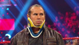 Matt Hardy en su última participación en Monday Night Raw