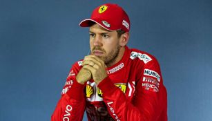 Sebastian Vettel, en conferencia de prensa