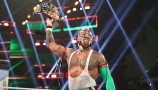 Rey Mysterio previo a una lucha de la WWE