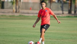 Nicolás Díaz en entrenamiento