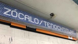 Nuevo nombre con el que se conocerá a la estación Zócalo del STC