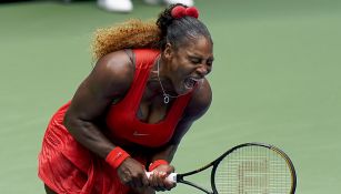 Serena Williams en el partido contra Pironkova