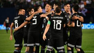 Selección Mexicana en partido