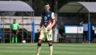 Benedetti en partido con América 