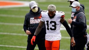 Odell Beckham Jr., fuera toda la temporada por lesión en la rodilla