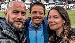 Sarah Kohan, Chicharito y Diego Dreyfus