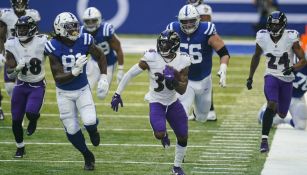 NFL: Baltimore se impuso a Indianapolis con gran labor de su defensiva