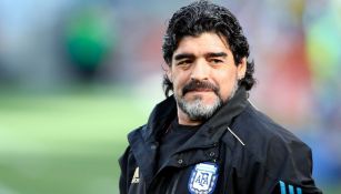 Diego Armando Maradona como técnico de Argentina